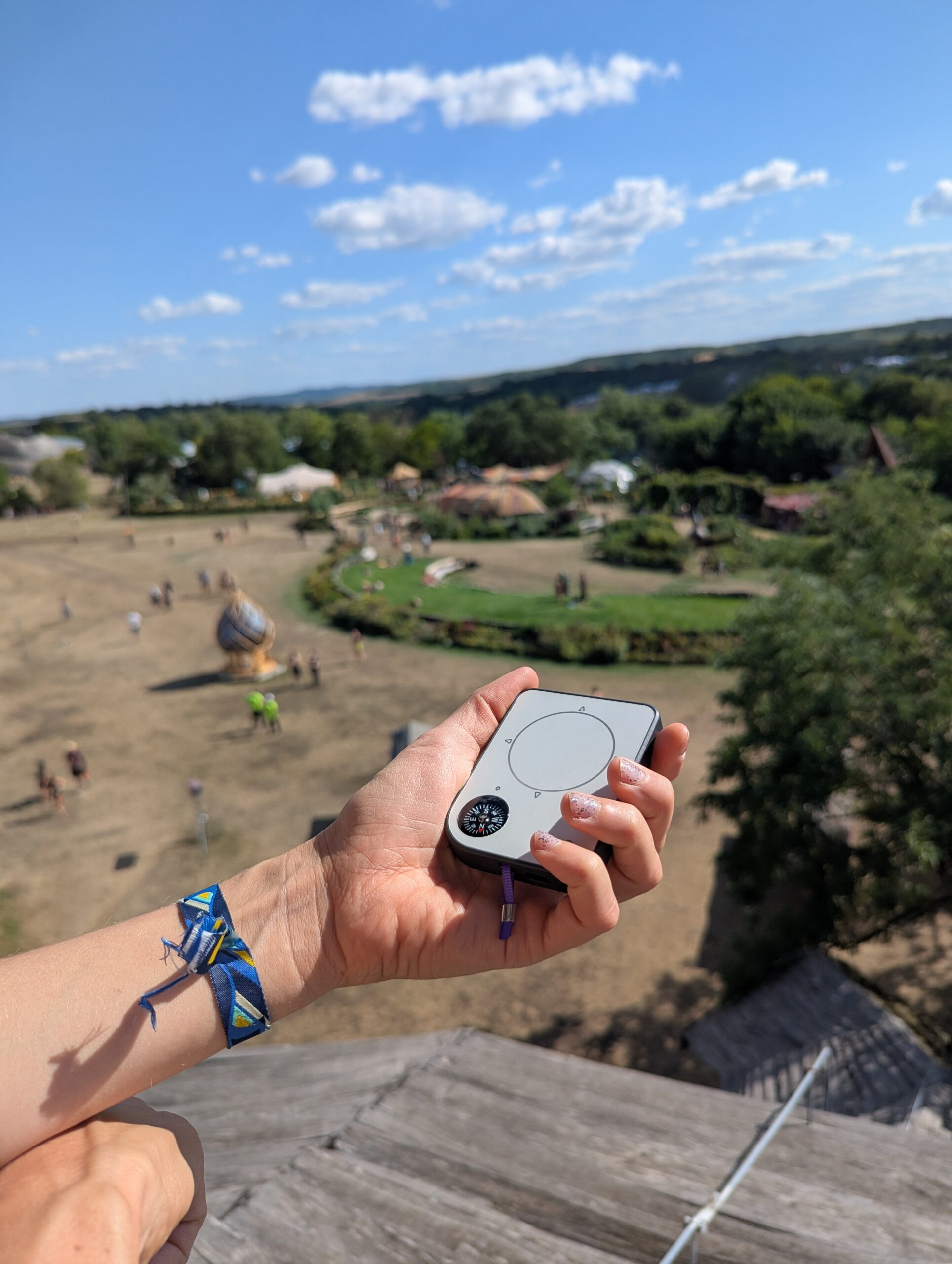 Buddycompass festival tracker for finding your friends